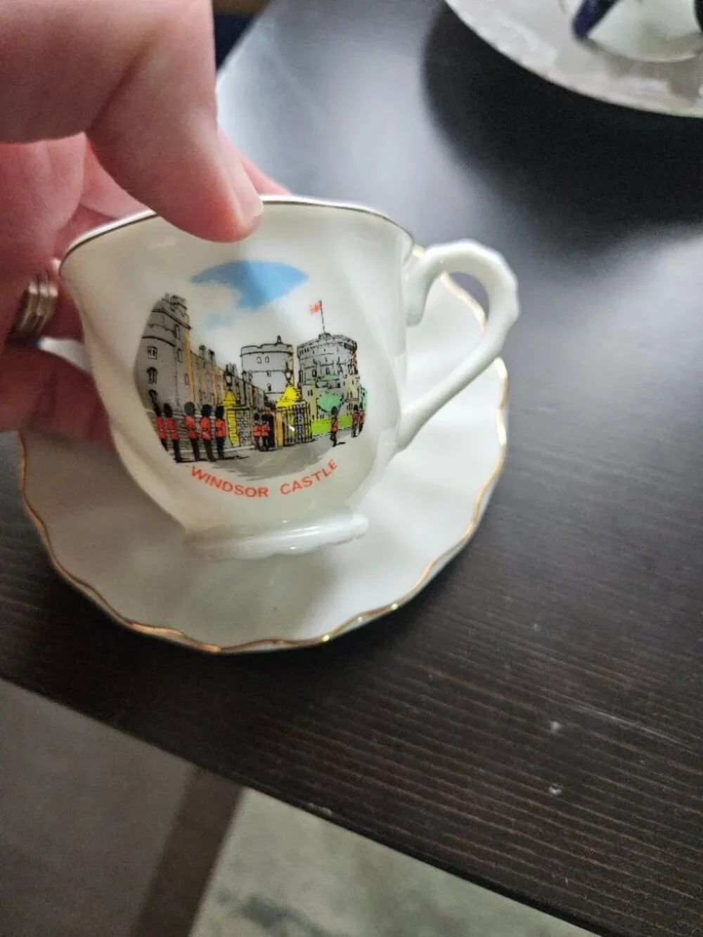 Windsor Castle Cup and Saucer Set